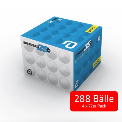 Andro Speedball 3S confezione da 4 bianca (288)