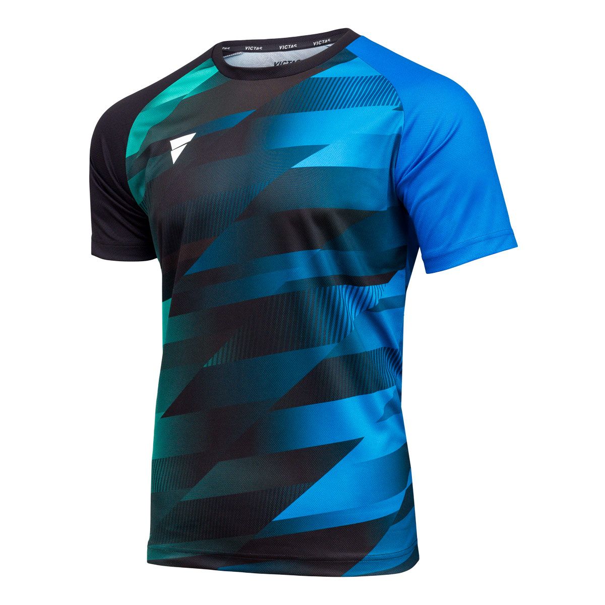 ictas T-Shirt V-Tshirt 231 blue/green