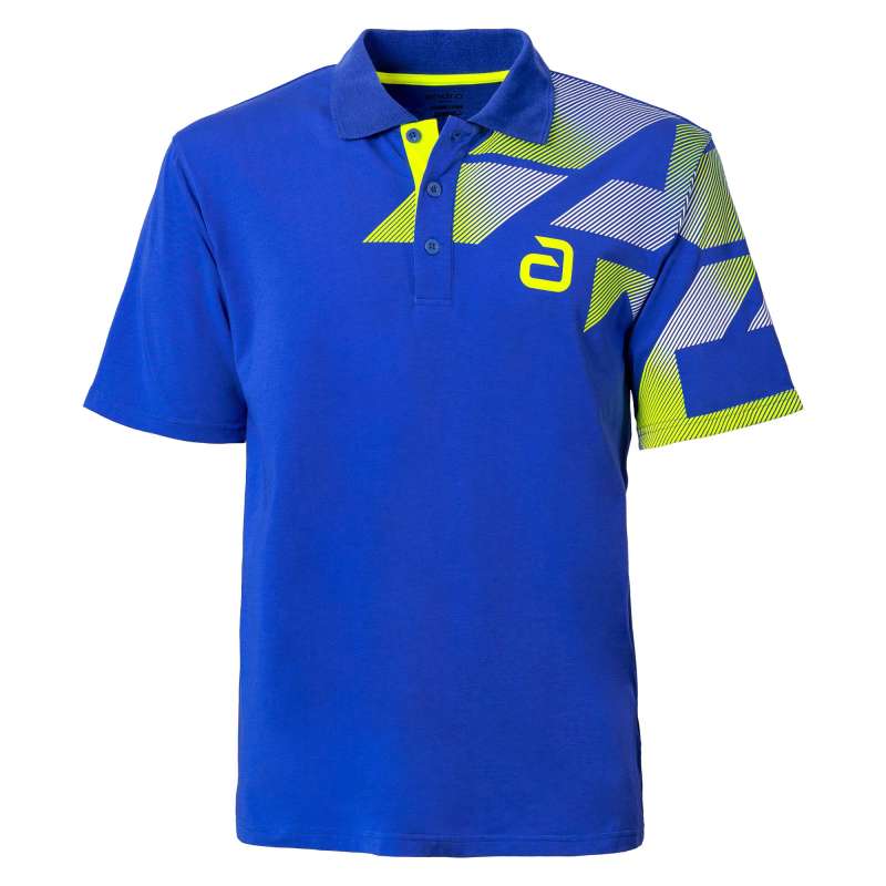 Camicia Andro Benzon Cotton blu/giallo