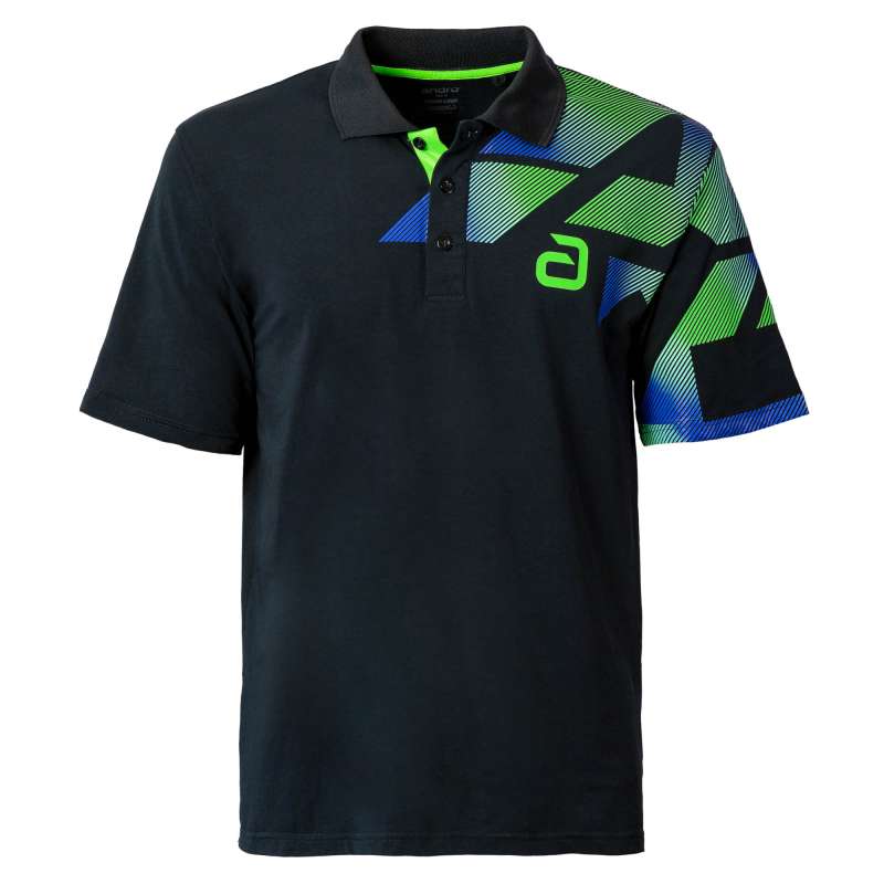 Camicia Andro Benzon Cotton nero/verde