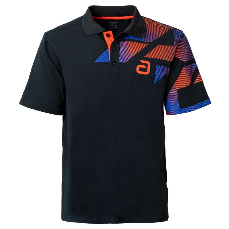 Camicia Andro Benzon Cotton nero/rosso