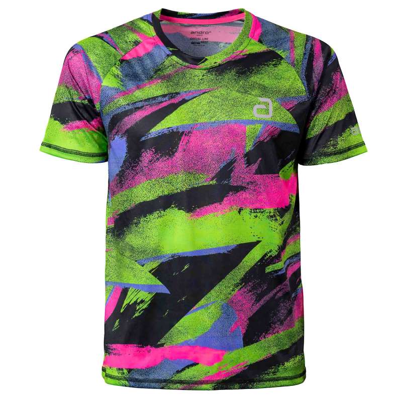 Andro T-Shirt Likya green/graffiti