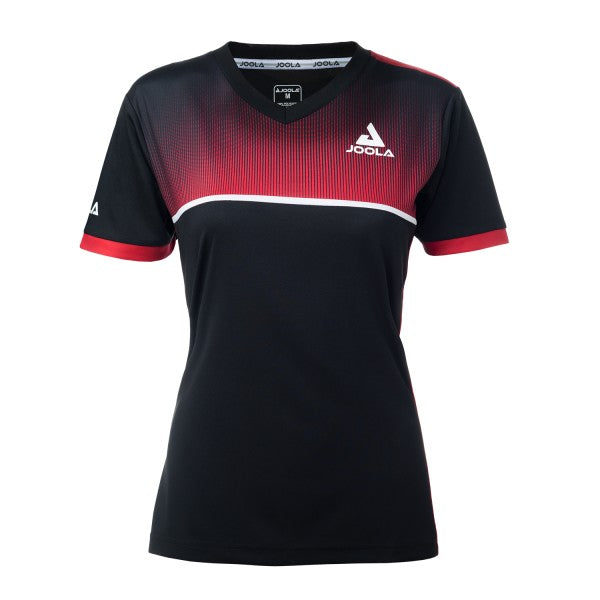 Joola shirt Edge Lady black/red