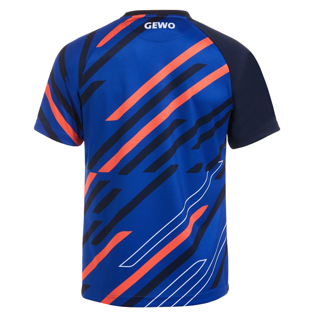 Gewo shirt Ponza III navy/orange