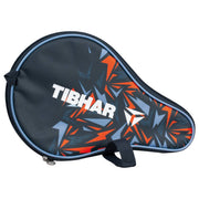 Housse Tibhar Spectra ronde avec compartiment à balles marine/orange