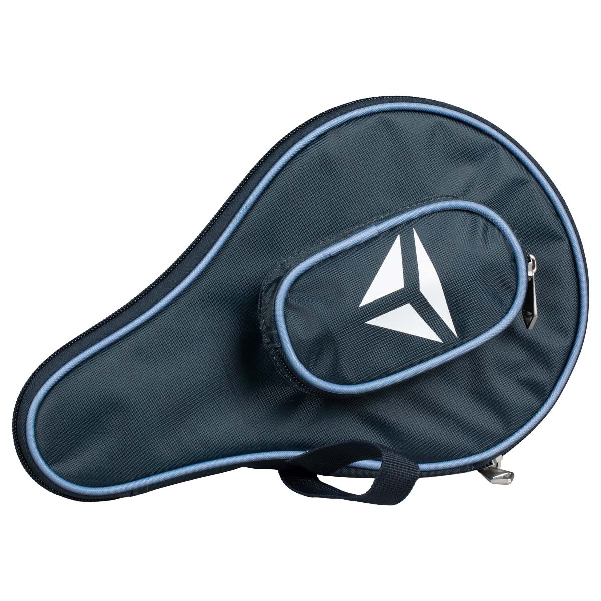 Housse Tibhar Spectra ronde avec compartiment à balles marine/orange