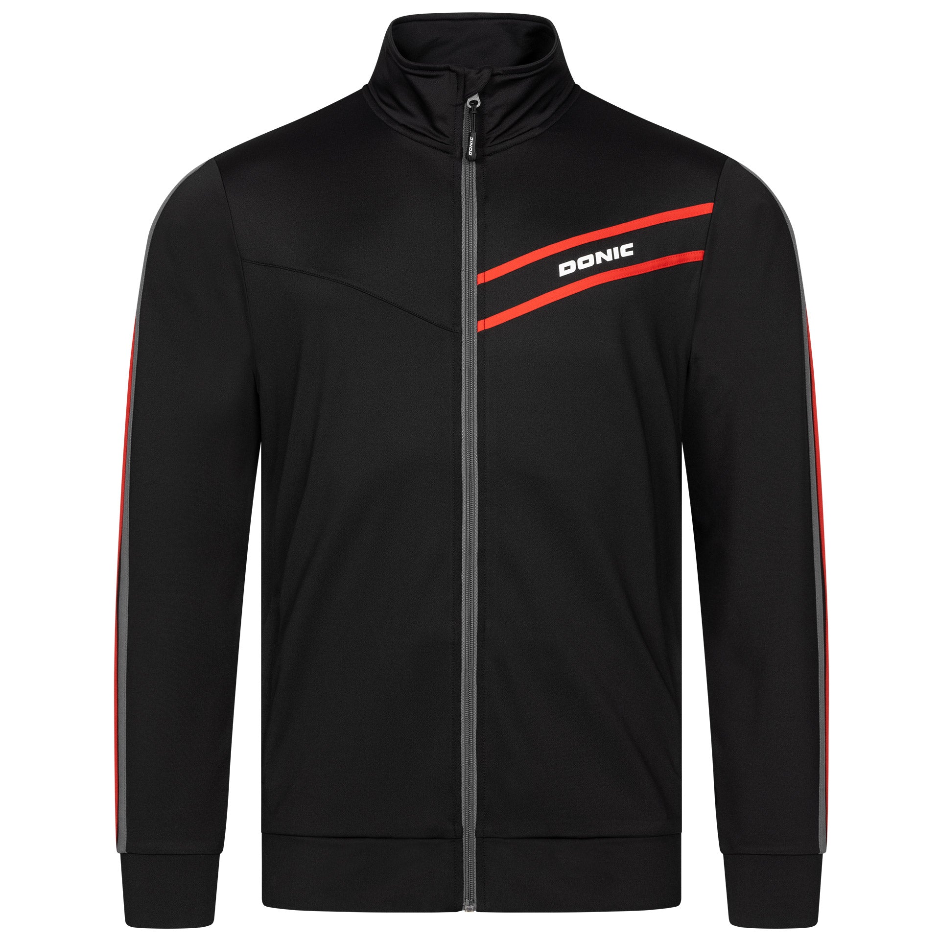 Donic Tracksuitjacket Capri black/red