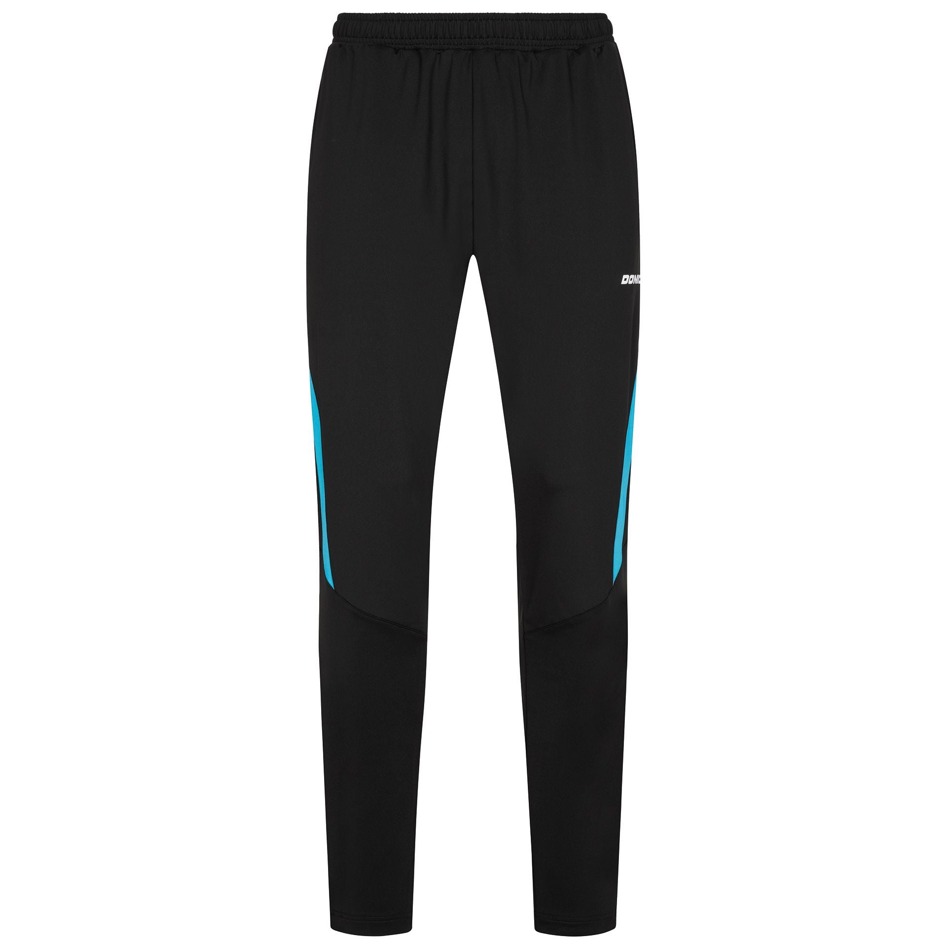 Donic Tracksuitpants Averis black/lightblue white