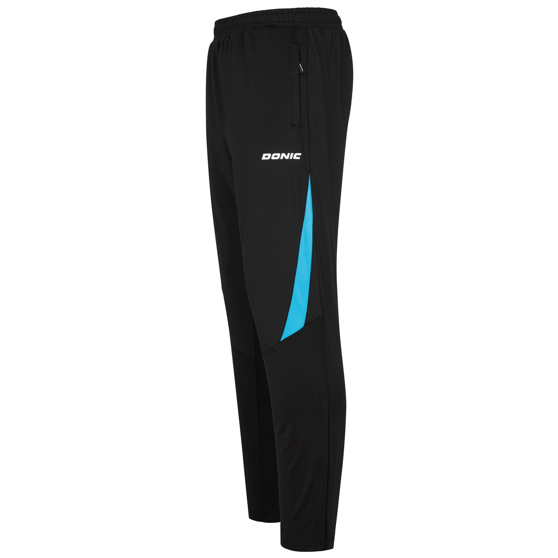 Donic Tracksuitpants Averis black/lightblue white
