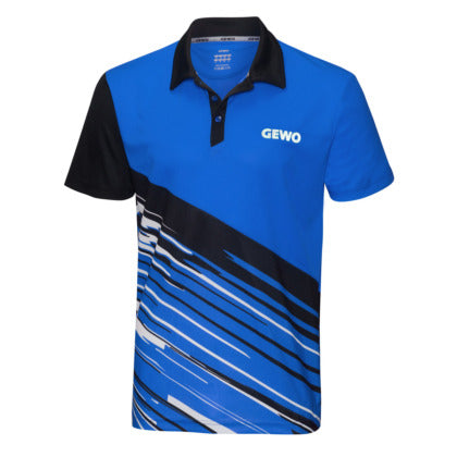 Gewo shirt Linares blue/black