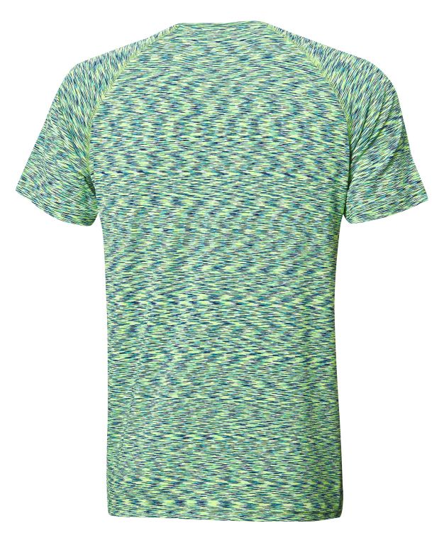 Andro Shirt Melange Multicolor green