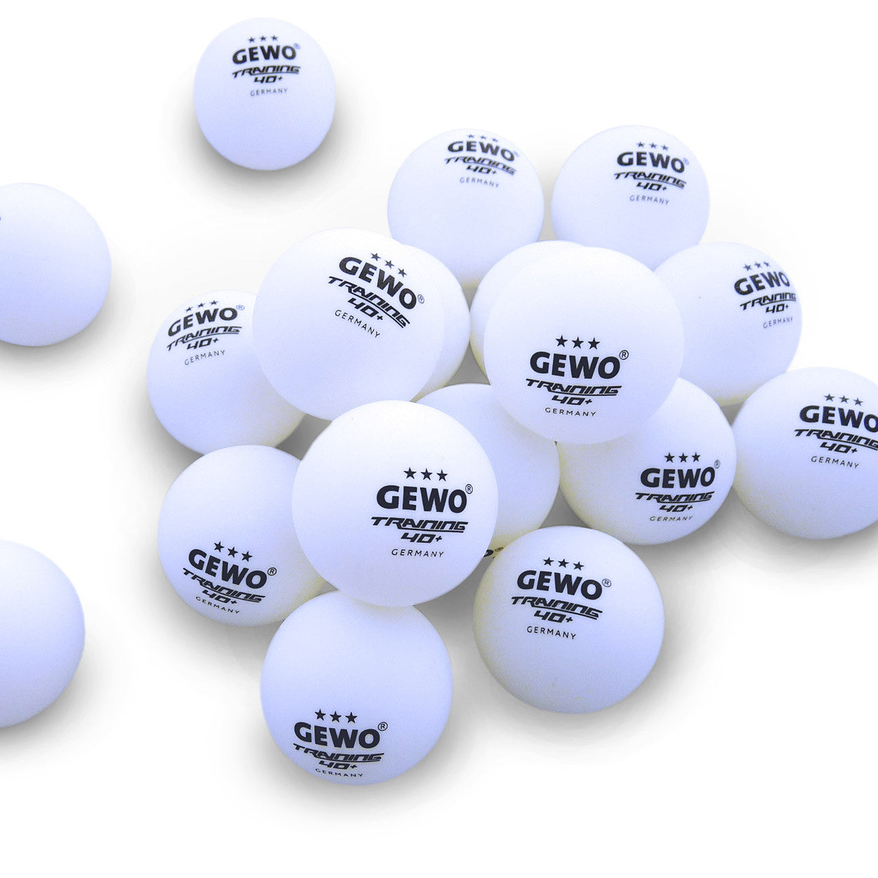 Gewo Balls Training***40+ white (6)